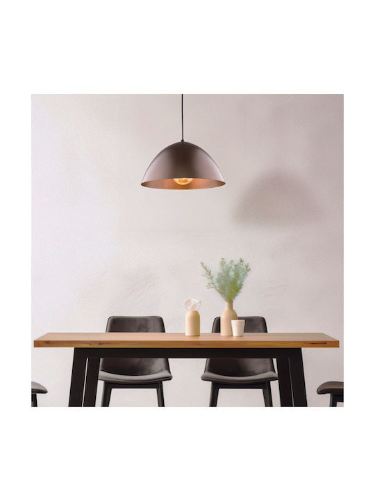 TK Lighting Lustră Maro cu Dulie E27 34x165cm.