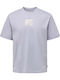 Only & Sons T-shirt Μωβ Βαμβακερό