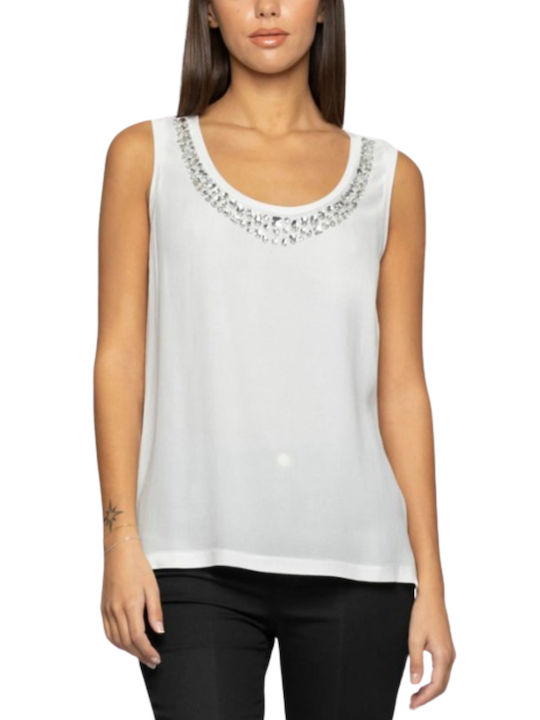 kocca Women's Blouse Sleeveless White