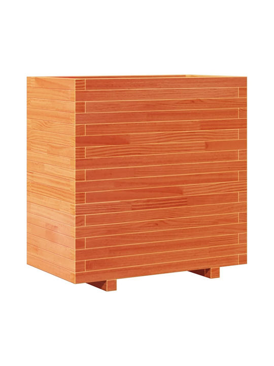 vidaXL Planter Box Wooden Brown 70x40x72cm.