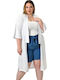 Damen Kimono white