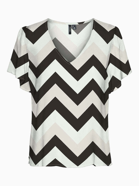Vero Moda Joy Γυναικεία Μπλούζα Κοντομάνικη με ...