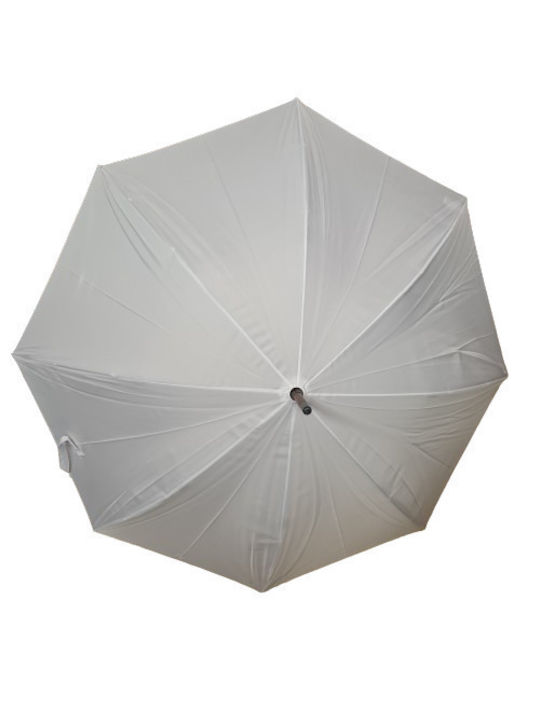 Trend Haus Ομπρέλα Βροχής με Μπαστούνι Λευκή