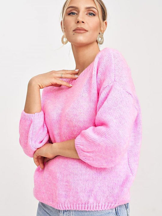 Figl Damen Pullover Light Pink