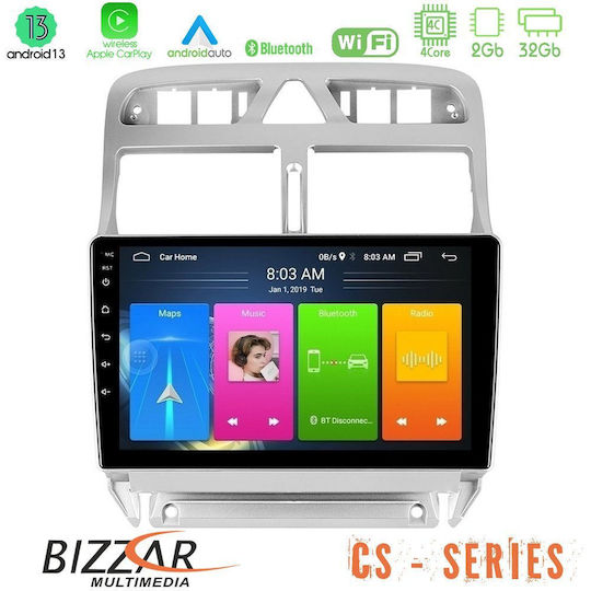 Bizzar Auto-Audiosystem 2DIN (Bluetooth/USB/WiFi/GPS/Apple-Carplay/Android-Auto) mit Touchscreen 9"