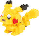 Bandai Nanoblock Pokemon Pikachu Сглобяема фигура от строителни блокчета Nbpm001
