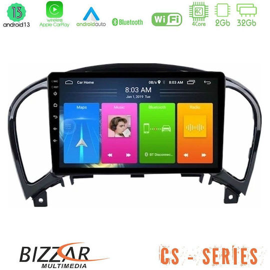 Bizzar Auto-Audiosystem 2DIN (Bluetooth/USB/WiFi/GPS/Apple-Carplay/Android-Auto) mit Touchscreen 9"