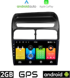 Ηχοσύστημα Αυτοκινήτου για Fiat Grande Punto (Bluetooth/USB/AUX/WiFi/GPS/Apple-Carplay/Android-Auto) με Οθόνη Αφής 9"