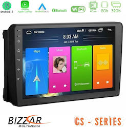 Bizzar Car-Audiosystem 2DIN (Bluetooth/USB/WiFi/GPS/Apple-Carplay/Android-Auto) mit Touchscreen 9"