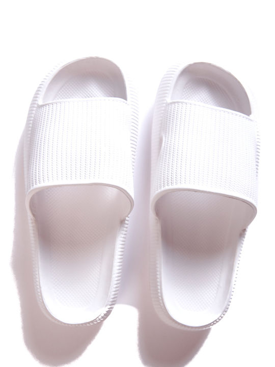Comfort Flex Women's Slides White