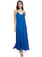 RichgirlBoudoir Summer Maxi Evening Dress Blue