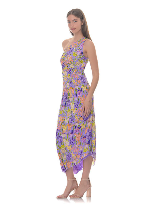 Farmaki Maxi Dress Lilac