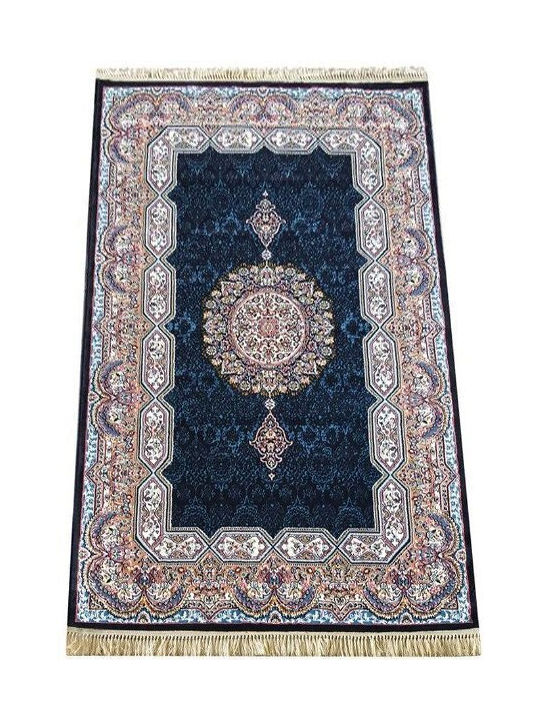 Rug Rectangular Tm. Modrý