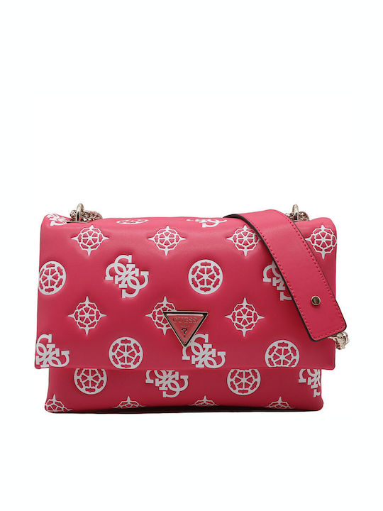 Guess Logo Women's Bag Crossbody Red