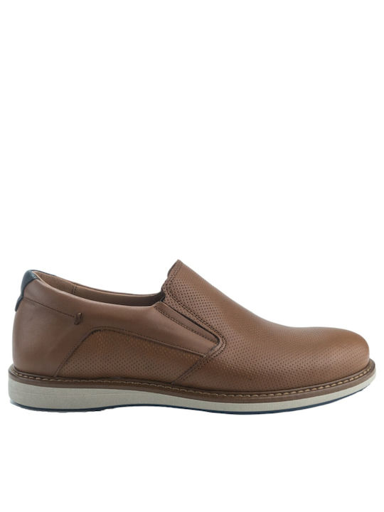 Antonio Shoes Herren Mokassins in Tabac Braun Farbe