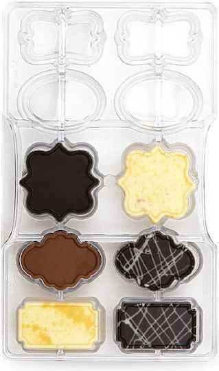 Decora Chocolates 10 Cups Baking Pan 4.5x4.5x4.5cm