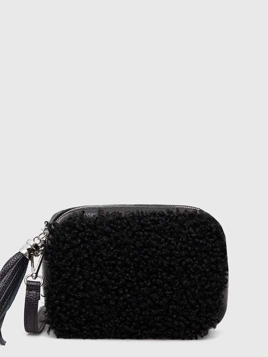 Leather Women's Bag Shoulder Black