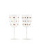 Pols Potten Set Brillen Weißwein Glas 350ml 2 Stück