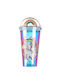 Tpster Kunststoff Wasser Kelch mit Strohhalm 450ml