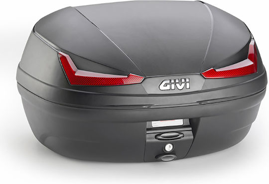 Givi E455N Monolock Μπαγκαζιέρα Μοτοσυκλέτας 45lt Μαύρη