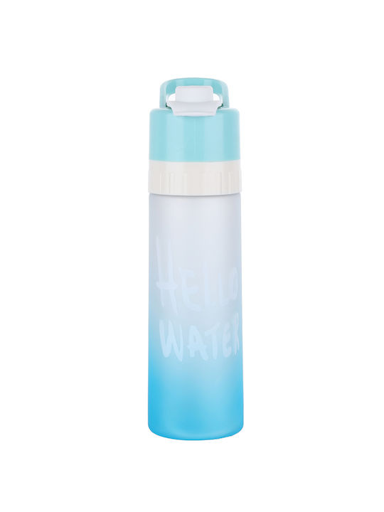 Tpster Παγούρι Πλαστικό 700ml Μπλε