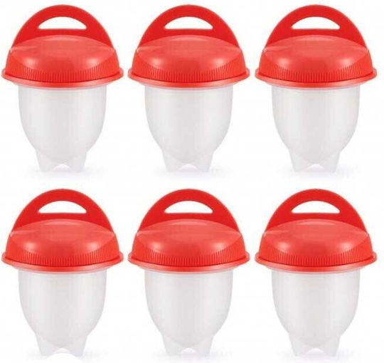 Set Boiling Eggs Without Shell Zola 6 Pieces Plastic