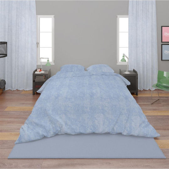 Dimcol Set für Einzelbett 2Stück 160x240cm Premium Shadow 614 Sky Blue