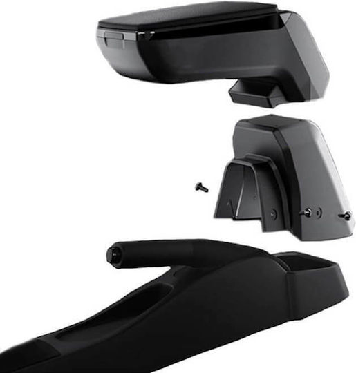 Rati Armster S Car PU Armrest for Opel Mokka / Mokka X 2012-2020 Black