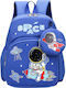Blue Space Kids School Bag Queen Mother 30x23x14