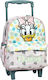 Gim School Bag Trolley Mickey Friends Daisy 25cm X 15cm X 30cm