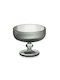 Atmosphera Ice Cream Serving Bowl Round Glass Green with Diameter 12cm