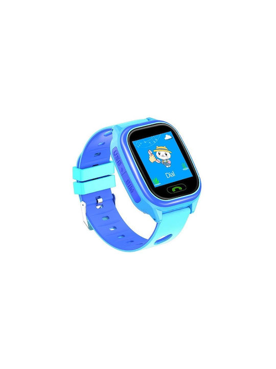 Kids Smartwatch with Rubber/Plastic Strap Blue