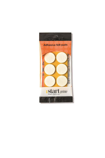 MGM 2518B Round Felts with Sticker 12pcs