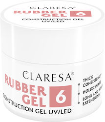 Claresa Gel Unghii Rubber Roz 12gr