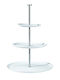 Asa Ceramic Dessert Tower Stand with 3 Tiers White Ø47cm 47x30cm
