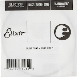 Elixir Nanoweb Single Bronze Electric Guitar St...