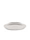 Bruno Servierplatte Oval Rostfreier Stahl Silber 34.5x21.5cm 1Stück