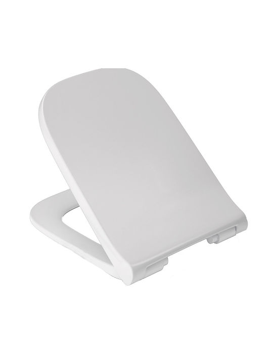 Haro Καπάκι Λεκάνης Slim με Μπιντέ Πλαστικό 47.3x38.8cm Γκρι