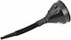 AWTools Χωνί Μεταλλικό με Προέκταση & Σίτα 150mm Σετ 2τμχ AW19406