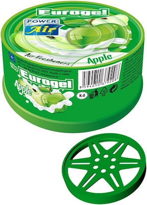 Autoline Lufterfrischer-Dose Konsole/Anzeigetafel Auto Power Air Eurogel Apfel 110gr