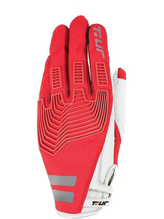 Tucano Urbano Summertime Μotocross Gloves Red