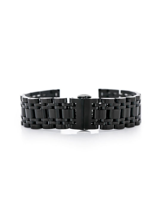 Pacific Metallic Bracelet Black 20mm