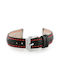 Pacific Leather Strap Black 14mm