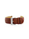 Pacific Leather Strap Brown 20mm