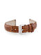 Pacific Leather Strap Brown 12mm