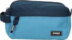 Κασετινα Street Big Oval Sky Blue Βαρελακι 22χ8χ13cm