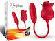Armony Klitoris Vibrator 39cm Rot