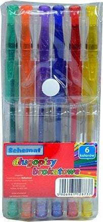 Diagram Gel Pens 6 Colors Diagram Glitter 8737 Diagram