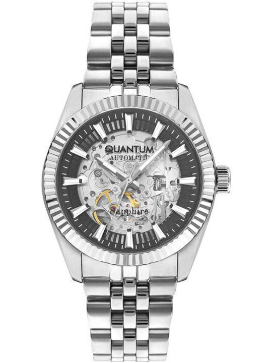 Quantum Men's Watch Automatic with Silver Metal...