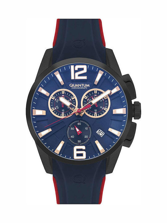 Quantum Ανδρικό Ρολόι Χρονογράφος Μπαταρίας με ...
